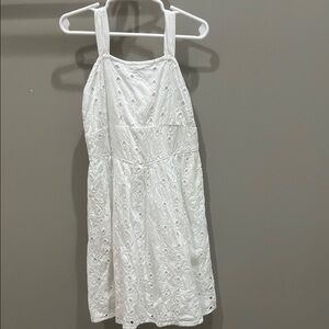 Abercrombie Kids White Eyelet Sundress
